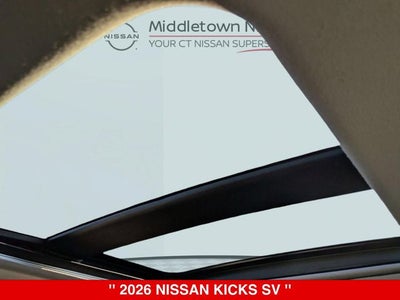 2026 Nissan Kicks SV NISSAN CERTIFIED