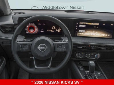 2026 Nissan Kicks SV