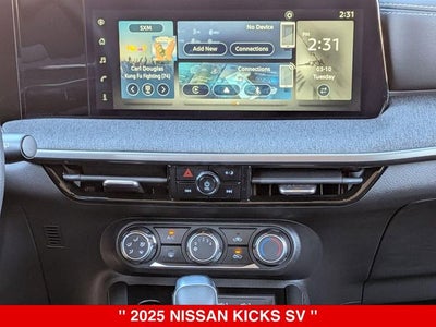 2025 Nissan Kicks SV AWD NISSAN CERTIFIED