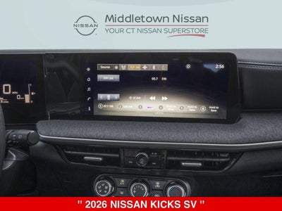 2026 Nissan Kicks SV