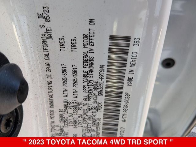 2023 Toyota Tacoma TRD Sport V6