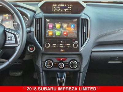 2018 Subaru Impreza 2.0i Limited