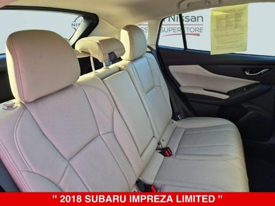 2018 Subaru Impreza 2.0i Limited