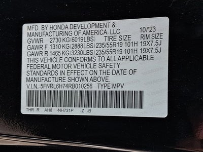 2024 Honda Odyssey Sport