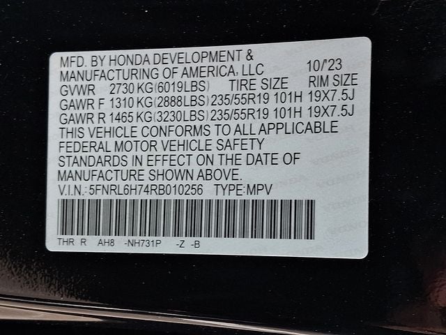 2024 Honda Odyssey Sport