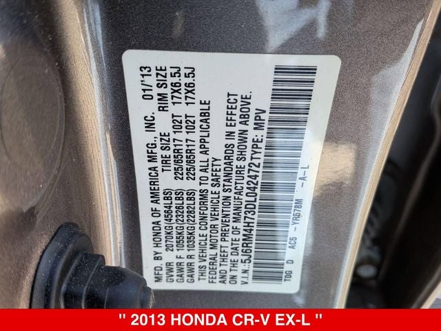 2013 Honda CR-V EX-L