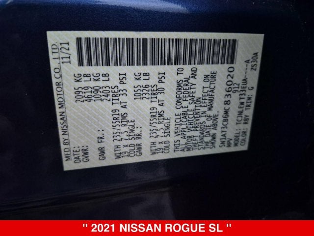2021 Nissan Rogue SL