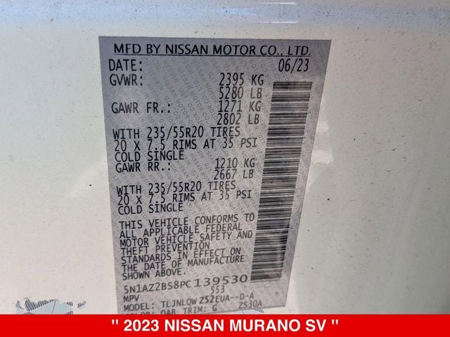 2023 Nissan Murano SV