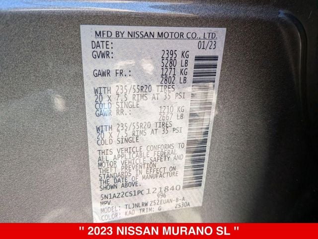 2023 Nissan Murano SL
