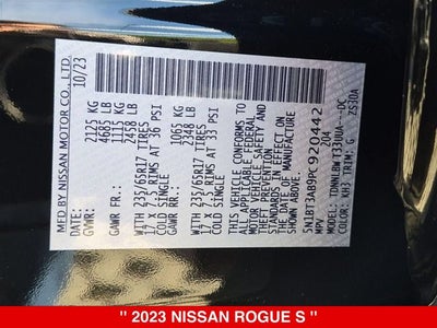 2023 Nissan Rogue S