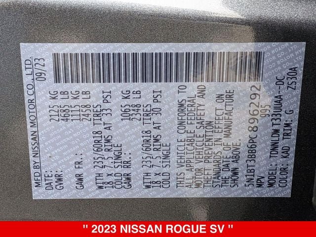 2023 Nissan Rogue SV