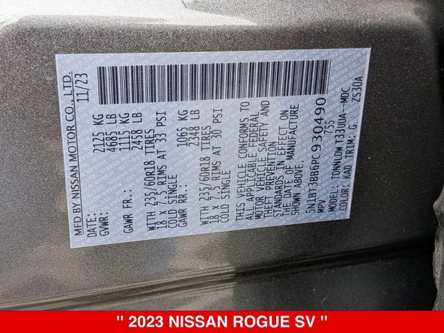 2023 Nissan Rogue SV