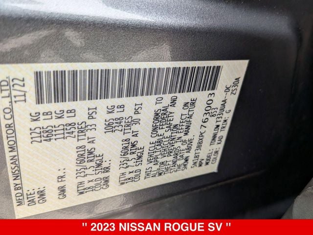 2023 Nissan Rogue SV PREMIUM AWD