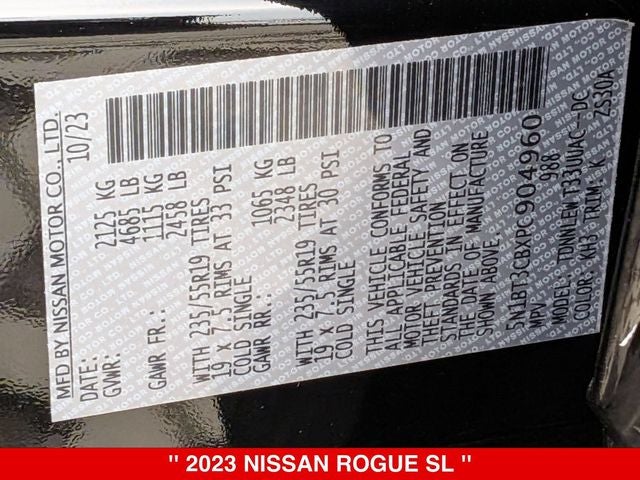 2023 Nissan Rogue SL