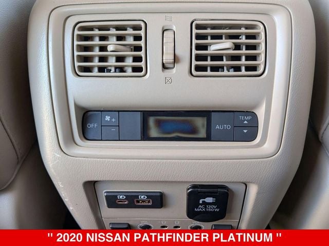 2020 Nissan Pathfinder Platinum