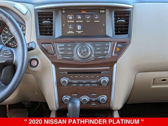 2020 Nissan Pathfinder Platinum