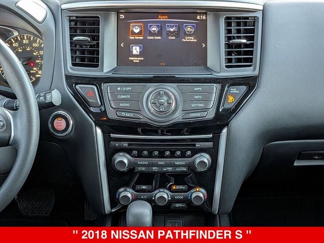 2018 Nissan Pathfinder S