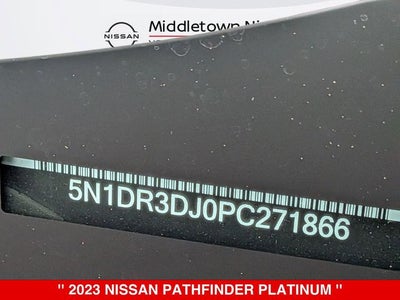 2023 Nissan Pathfinder Platinum