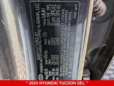 2024 Hyundai Tucson SEL