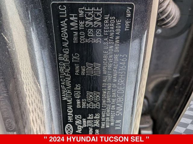 2024 Hyundai Tucson SEL