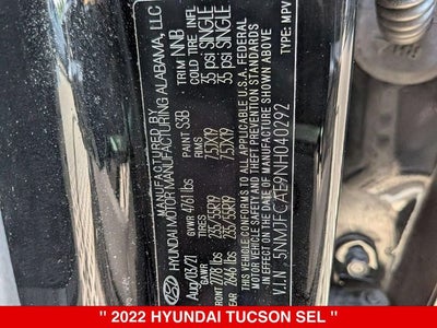 2022 Hyundai Tucson SEL