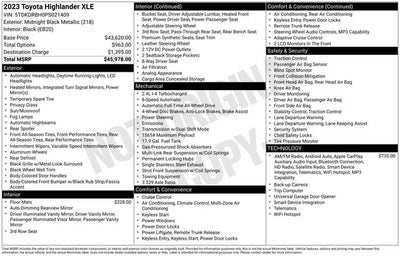 2023 Toyota Highlander L