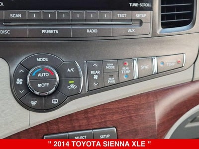 2014 Toyota Sienna XLE 8 Passenger