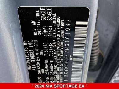 2024 Kia Sportage EX