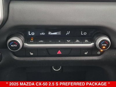 2025 Mazda Mazda CX-50 2.5 S Preferred Package