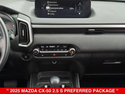 2025 Mazda Mazda CX-50 2.5 S Preferred Package