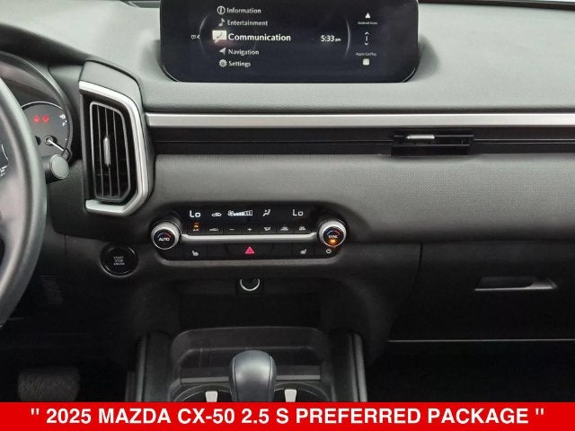 2025 Mazda Mazda CX-50 2.5 S Preferred Package