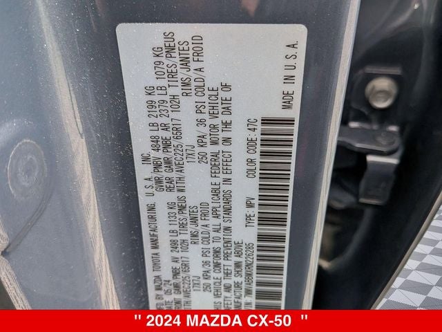 2024 Mazda Mazda CX-50 2.5 S Preferred Package