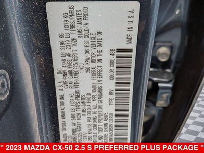 2023 Mazda Mazda CX-50 2.5 S Preferred Plus Package