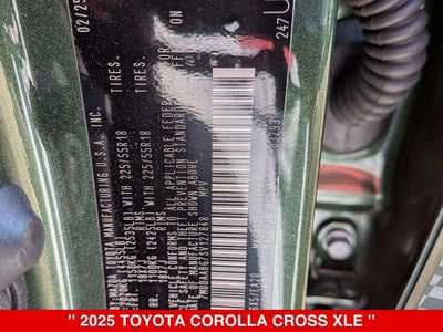 2025 Toyota Corolla Cross XLE