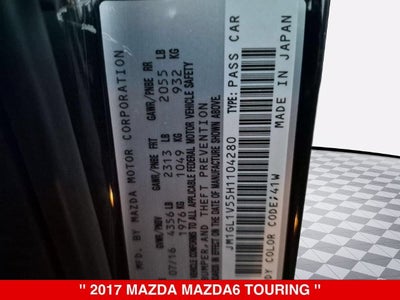 2017 Mazda Mazda6 Touring