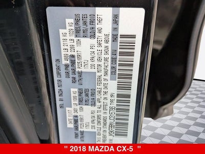 2018 Mazda Mazda CX-5 Sport