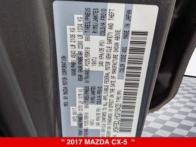 2017 Mazda Mazda CX-5 Grand Select