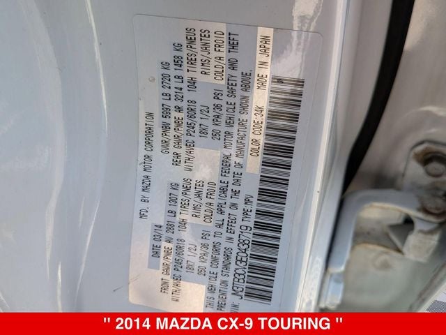 2014 Mazda Mazda CX-9 Touring