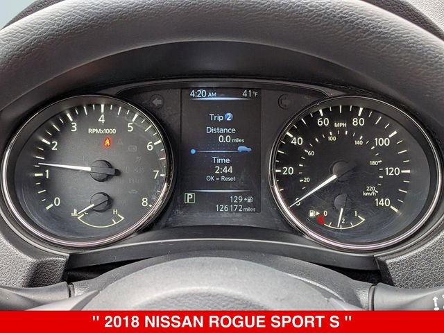2018 Nissan Rogue Sport S AWD