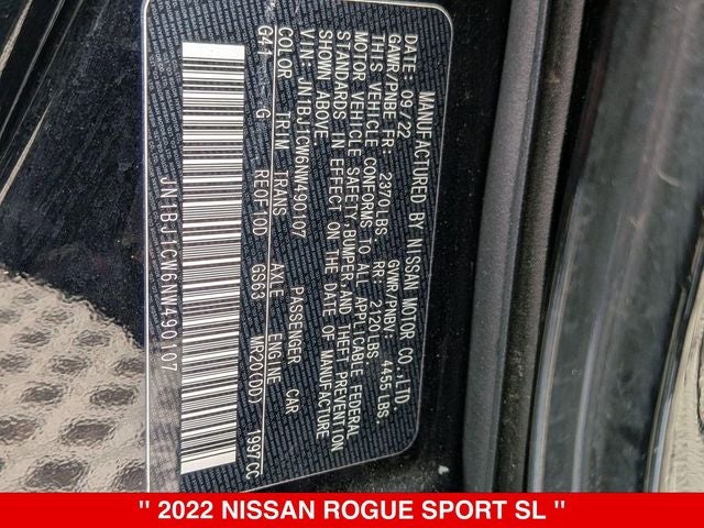 2022 Nissan Rogue Sport SL
