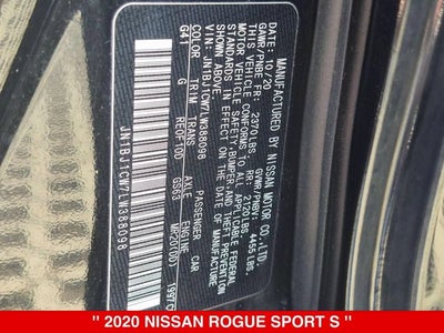 2020 Nissan Rogue Sport S