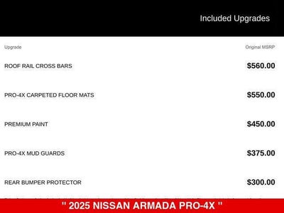 2025 Nissan Armada PRO-4X®