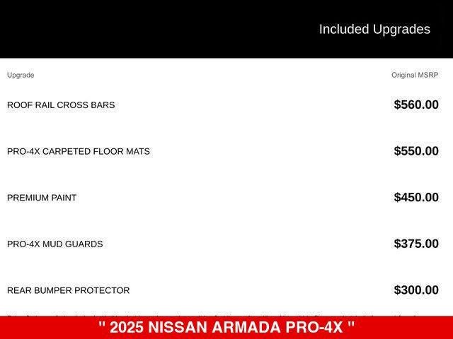 2025 Nissan Armada PRO-4X®