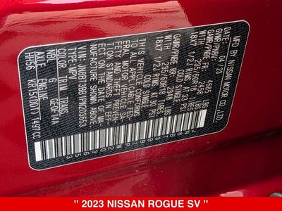 2023 Nissan Rogue SV