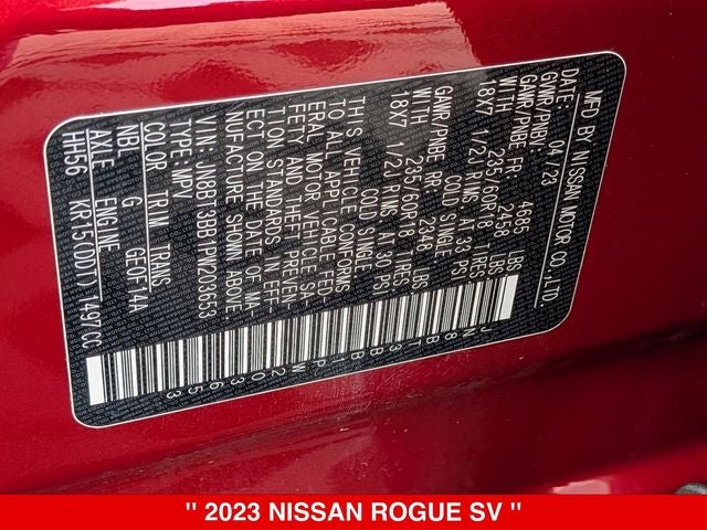 2023 Nissan Rogue SV