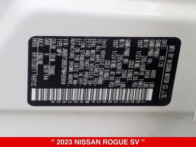 2023 Nissan Rogue SV