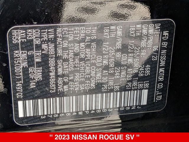 2023 Nissan Rogue SV