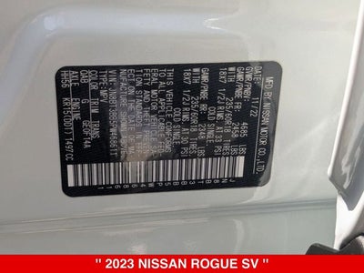 2023 Nissan Rogue SV