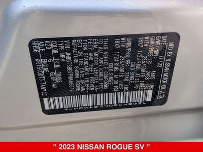 2023 Nissan Rogue SV