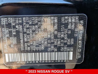 2023 Nissan Rogue SV